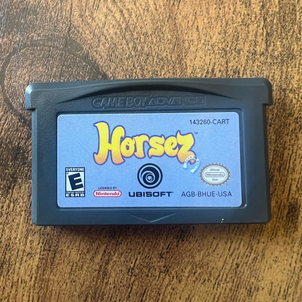 Horsez (Nintendo Game Boy Advance, 2007) Cartridge only.